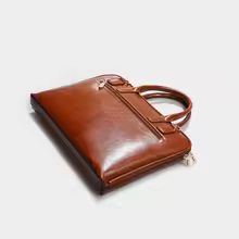 Women's Leather Business Laptop Bag