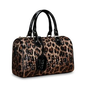 Boston Cowhide Women's Leopard Bag