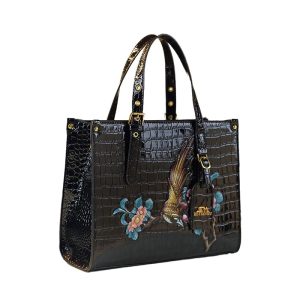 Crocodile Cheongsam Women Tote Bag