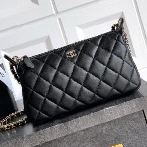 Chanel Coco Double Chain Pochette Bags 21cm