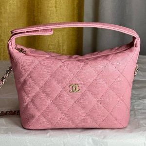 Chanel Coco Caviar Quilted Hobo Bags 21.5cm
