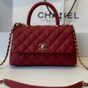 Chanel Coco Caviar Handle Bags 23cm