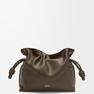 Loewe Medium Flamenco clutch in nappa calfskin A411FC1XD4-3606