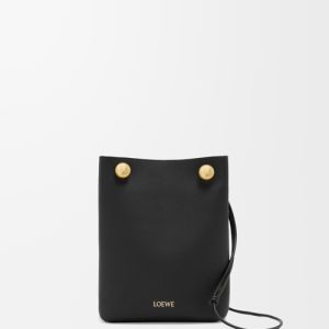 Loewe Pebble pouch in smooth calfskin CANBSPPX01-1100