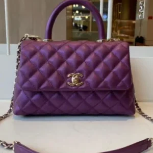 Chanel Coco Caviar Handle Bags 23cm