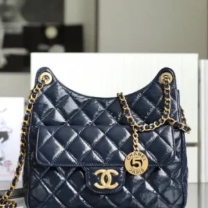 Chanel Coco Hobo Shiny Bags 22cm