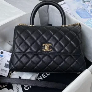 Chanel Coco Caviar Handle Bags 23cm