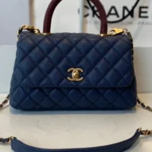 Chanel Coco Caviar Handle Bags 23cm