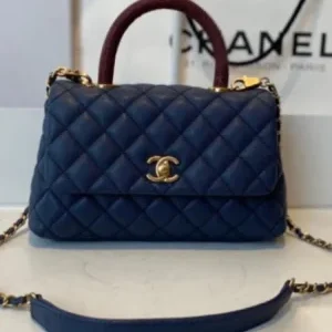 Chanel Coco Caviar Handle Bags 23cm