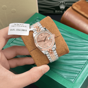 Rolex DateJust 18K Rose Gold Women’s Pink Dial GM Factory 31mm