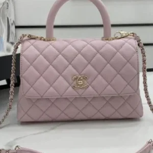 Chanel Coco Caviar Handle Bags 23cm
