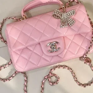 Chanel CC Classic Top Handle Flap Bags 20cm