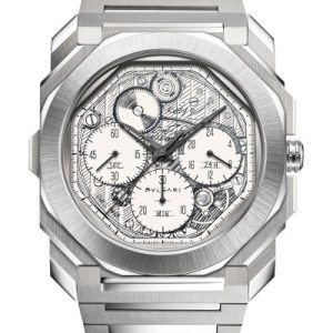 Bvlgari Octo Finissimo Chronograph GMT BVL 318 Sketch