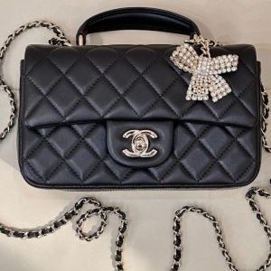 Chanel CC Classic Top Handle Flap Bags 20cm