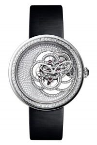 nan Mademoiselle Privé Camélia Skeleton Watch