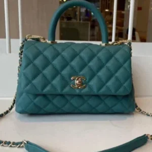 Chanel Coco Caviar Handle Bags 23cm