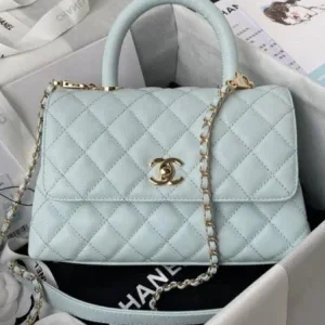 Chanel Coco Caviar Handle Bags 23cm