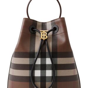 Burberry Small TB Bucket Bag Coffee
