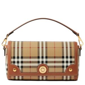 Burberry Top Handle Note Bag Coffee