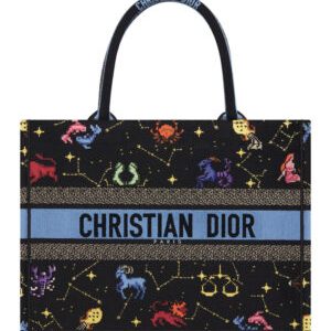 Christian Dior Medium Dior Book Tote Black