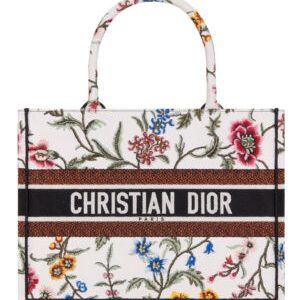 Christian Dior Medium Dior Book Tote White