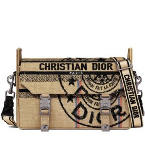 Christian Dior Small Diorcamp Bag Apricot
