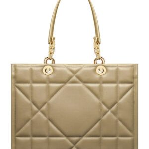 Christian Dior Medium Dior Essential Tote Bag Apricot