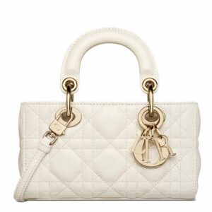 Christian Dior Micro Lady d-Joy Bag Cream