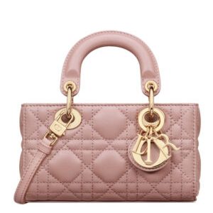 Christian Dior Micro Lady d-Joy Bag Pink