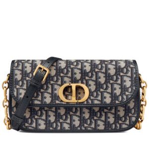 Christian Dior 30 Montaigne Avenue Bag Dark Blue