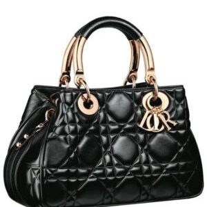 Christian Dior Medium Lady 95.22 Bag Black