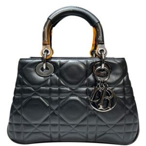 Christian Dior Small Lady 95.22 Bag Black