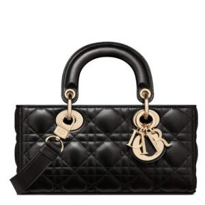 Christian Dior Small Lady D-Joy Bag Black
