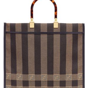 Fendi Sunshine Shopper 8BH372 Coffee
