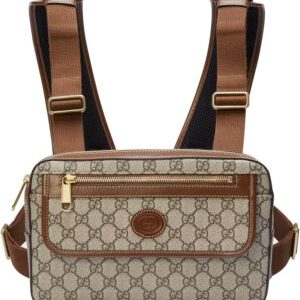 Gucci Small Backpack With Interlocking G 700515 Coffee