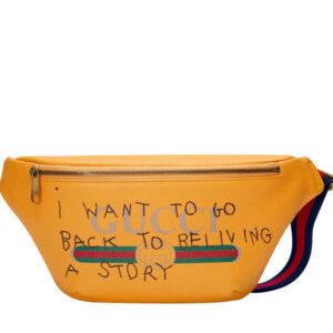 Gucci Coco Capitan logo belt bag 493869 Yellow