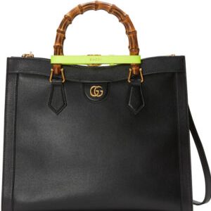 Gucci Diana Medium Tote Bag 655658 Black