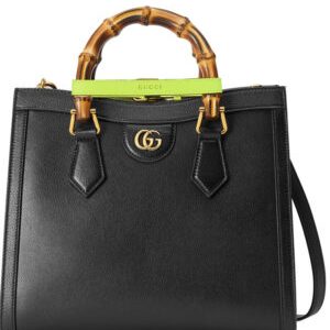 Gucci Diana Small Tote Bag 660195 Black
