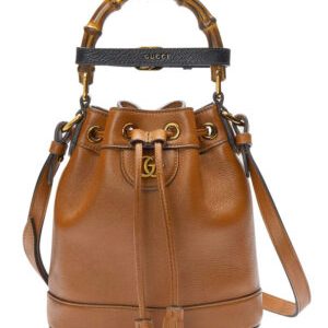 Gucci Diana Mini Bucket Bag 724667 Coffee