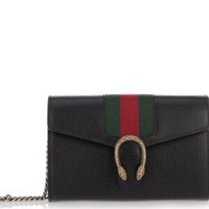 Gucci GG Web Crossbody 481377 Black