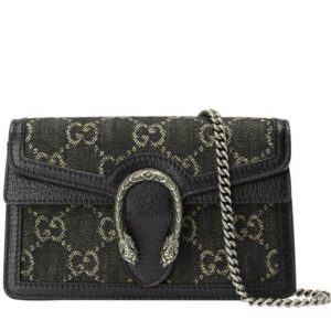 Gucci Dionysus GG Super Mini Bag 476432 Black