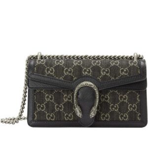 Gucci Dionysus Small GG Shoulder Bag 499623 Black
