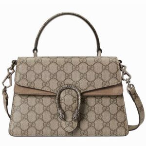 Gucci Small Dionysus Top Handle Bag 739496 Apricot