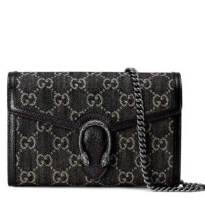 Gucci Dionysus GG Mini Chain Bag 476432 Black