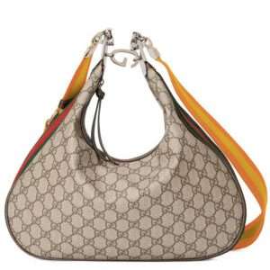 Gucci Attache Large Shoulder Bag 702823 Dark Coffee