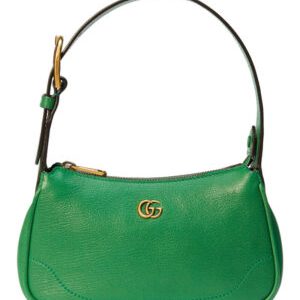 Gucci Aphrodite Shoulder Bag With Double G 739076 Green