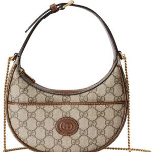Gucci GG Half-moon-shaped Mini Bag 726843