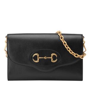 Gucci Horsebit 1955 Small Bag 677286 Black