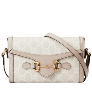 Gucci Horsebit 1955 Mini Bag 699296 Cream