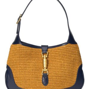 Gucci Jackie 1961 Small Shoulder Bag 636706 Dark Blue